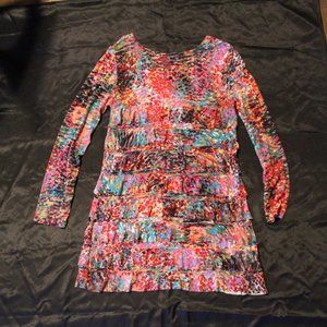 ISLE Apparel ruffle tunic / mini dress